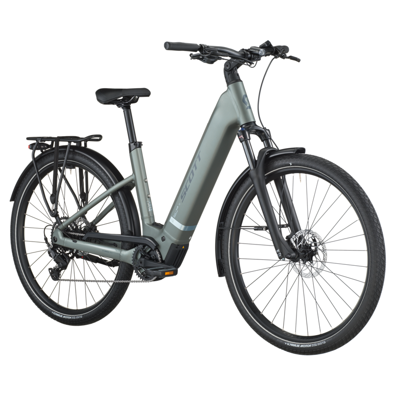 Scott Sub Sport 30 Wave Electric Hybrid Bike 2026 in Highland Green-1