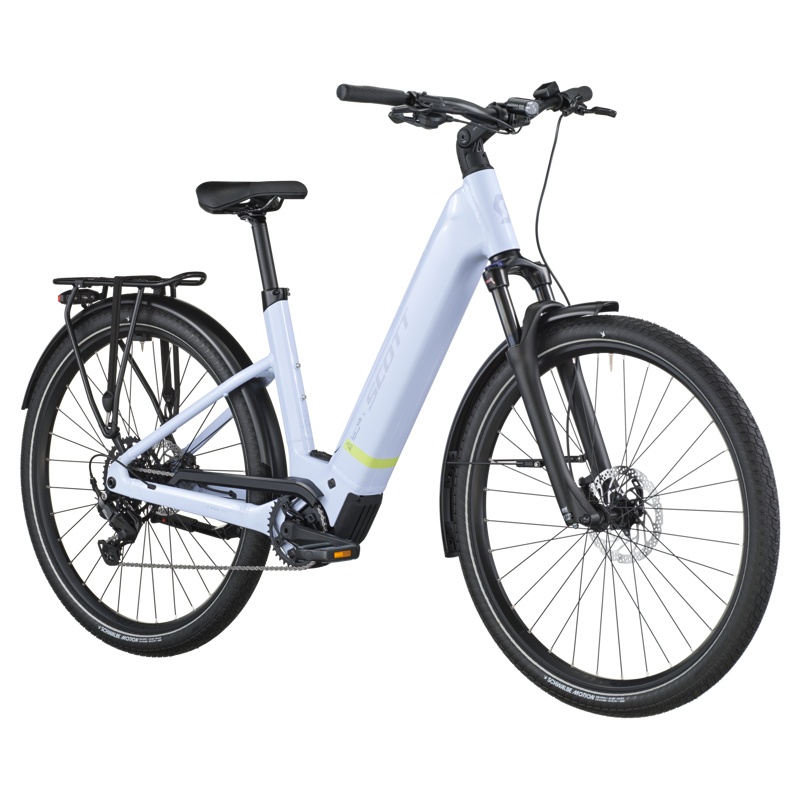 Scott Sub Sport 30 Wave Electric Hybrid Bike 2026 in Icy Blue-1