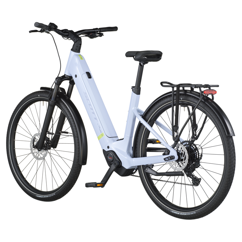 Scott Sub Sport 30 Wave Electric Hybrid Bike 2026 in Icy Blue-2