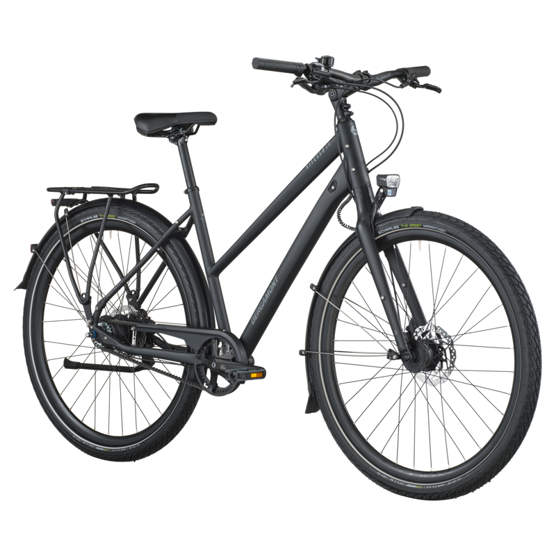 Bergamont Vitess 20 Rigid Slope Hybrid Bike 2026 in Matt Black-1