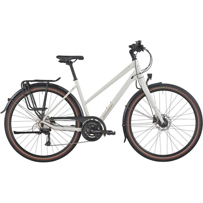 Balfes Bikes Bergamont Vitess 40 Rigid Slope Hybrid Bike 2026 in Off White | Free postage over £30, £10 off first order, price match & 0% finance.