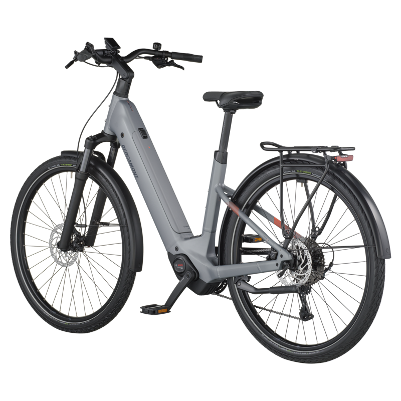 Bergamont E-Horizon Sport 10 Wave Electric Hybrid Bike 2026 in Stone Grey-2
