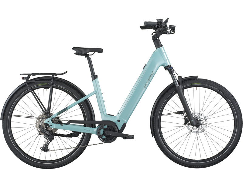 Bergamont E-Horizon Sport 20 Wave Electric Hybrid Bike 2026 in Mermaid Blue