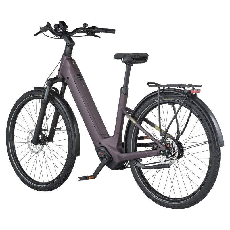 Bergamont E-Horizon Tour 10 Belt Wave Electric Hybrid Bike 2026 in Dusky Purple-2