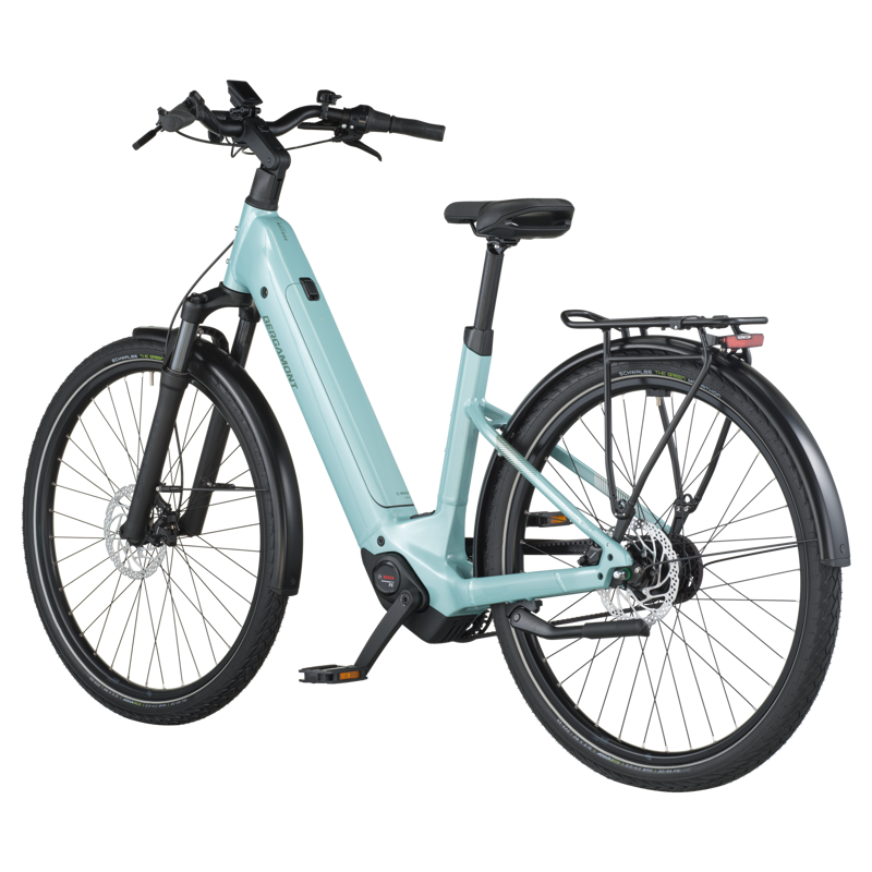 Bergamont E-Horizon Tour 10 Belt Wave Electric Hybrid Bike 2026 in Mermaid Blue-2