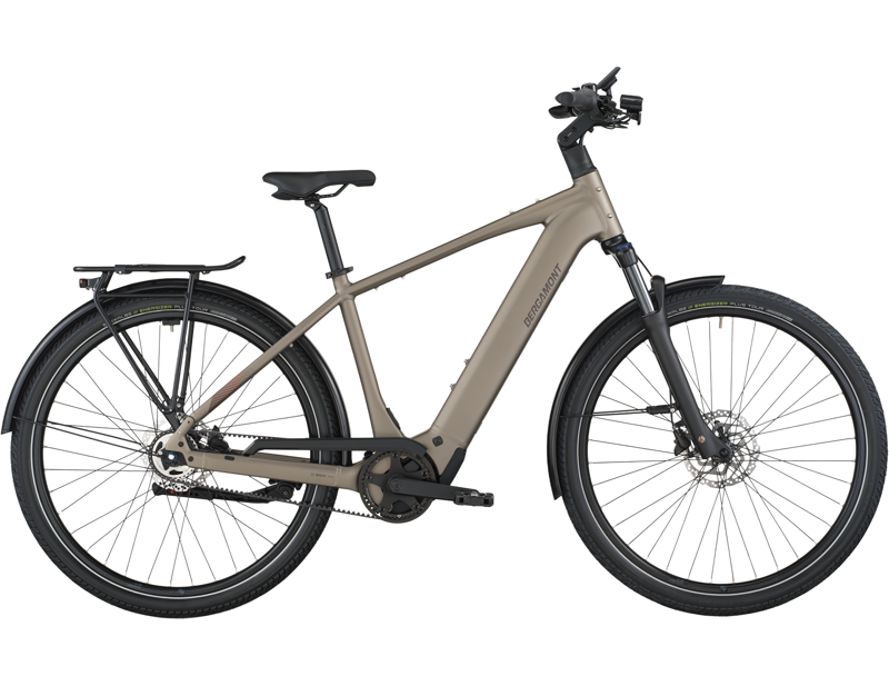 Balfes Bikes Bergamont E-Horizon Tour 20 Belt Electric Hybrid Bike 2026 in Warm Silver | Free postage over £30, £10 off first order, price match & 0% finance.