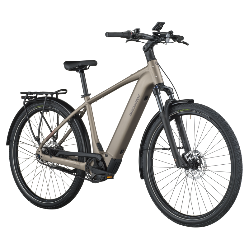 Bergamont E-Horizon Tour 20 Belt Electric Hybrid Bike 2026 in Warm Silver-1