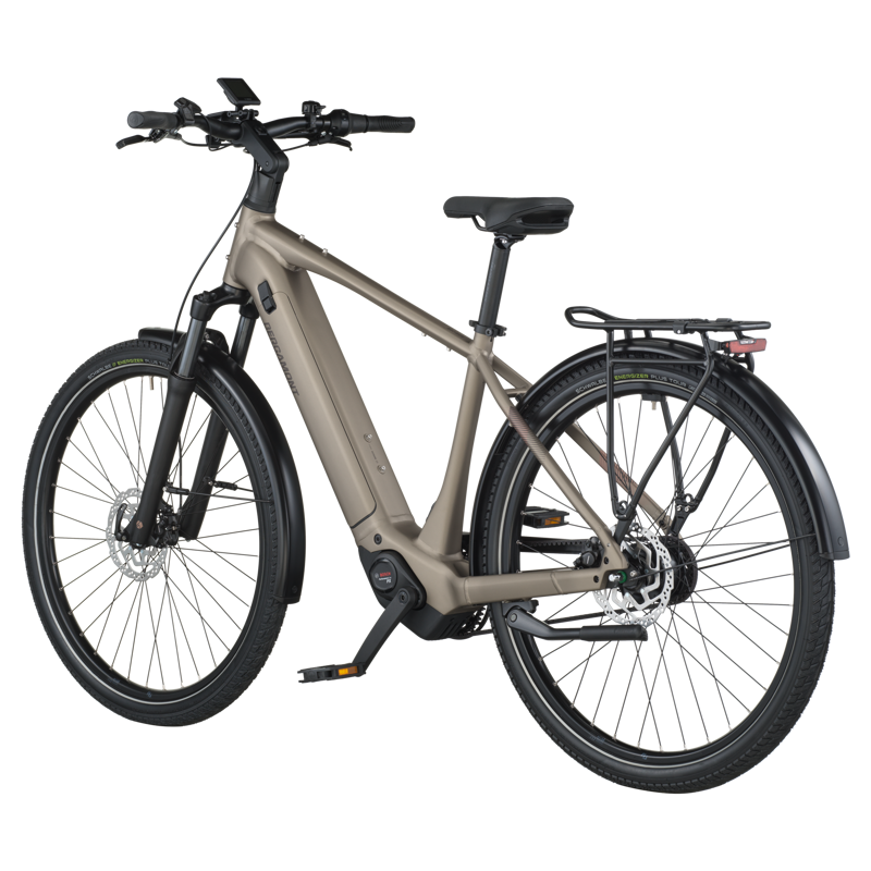 Bergamont E-Horizon Tour 20 Belt Electric Hybrid Bike 2026 in Warm Silver-2