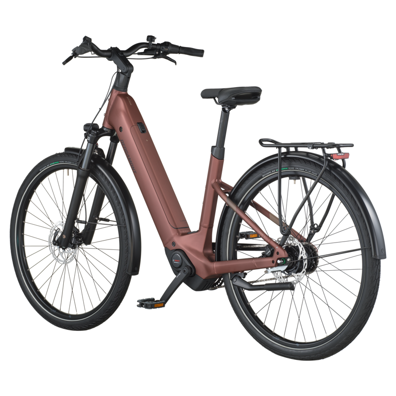 Bergamont E-Horizon Tour 40 Wave Electric Hybrid Bike 2026 in Cordovan Red-2