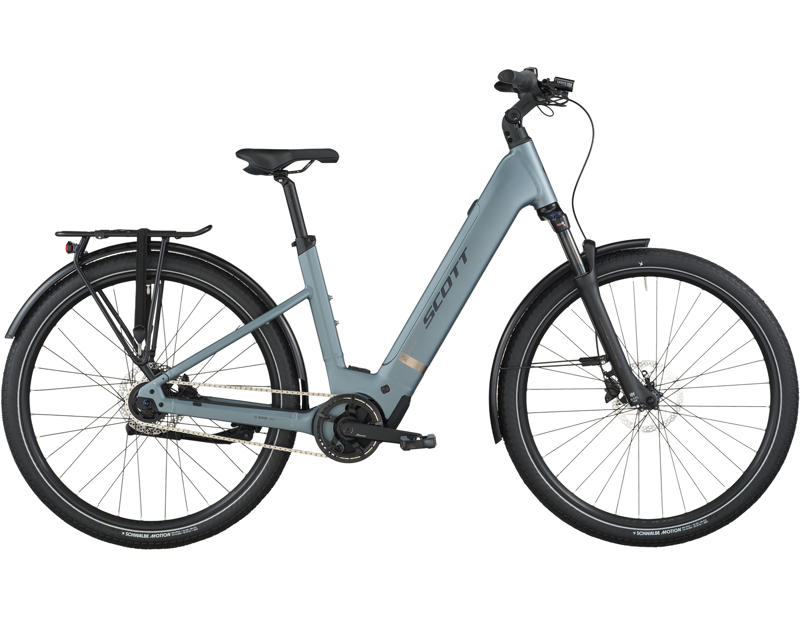 Balfes Bikes Scott Sub Tour 40 Wave Electric Hybrid Bike 2026 in Hematite Blue | Free postage over £30, £10 off first order, price match & 0% finance.