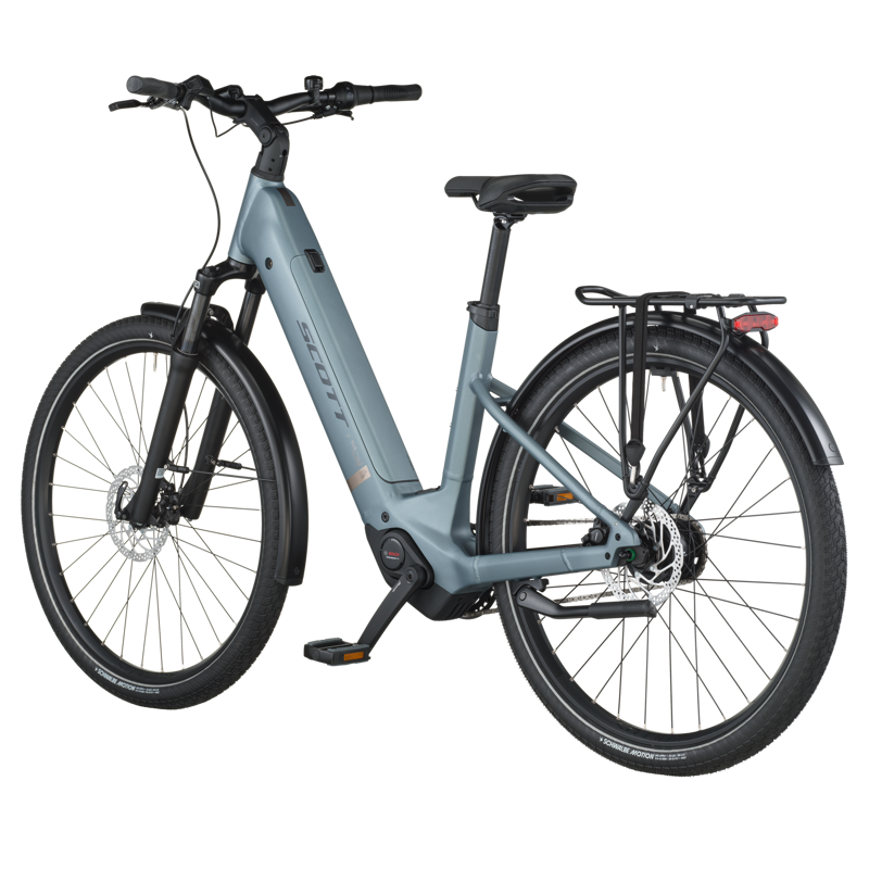 Scott Sub Tour 40 Wave Electric Hybrid Bike 2026 in Hematite Blue-2