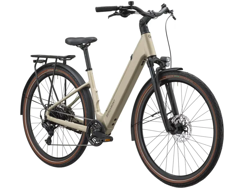Bergamont Belami 10 Wave Electric Hybrid Bike 2027 in Champagne Beige-1