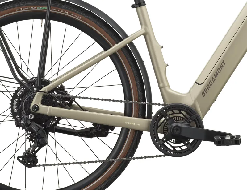 Bergamont Belami 10 Wave Electric Hybrid Bike 2027 in Champagne Beige-4