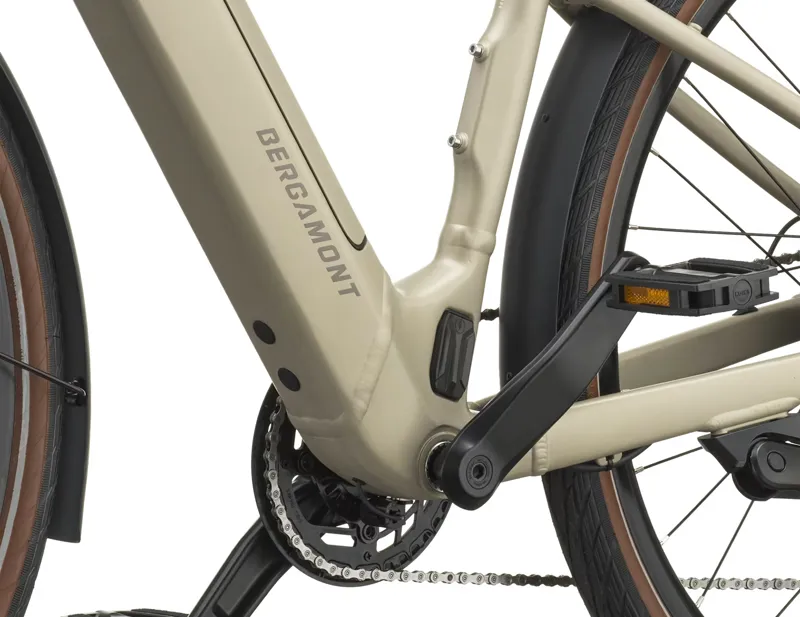 Bergamont Belami 10 Wave Electric Hybrid Bike 2027 in Champagne Beige-3