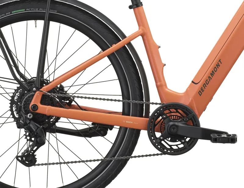 Bergamont Belami 10 Wave Electric Hybrid Bike 2027 in Papaya Orange-3