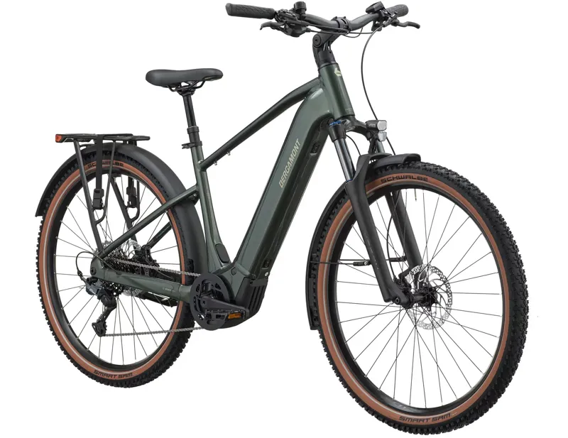 Bergamont Horizon SUV 10 Electric Hybrid Bike 2027 in Kelp Green-1