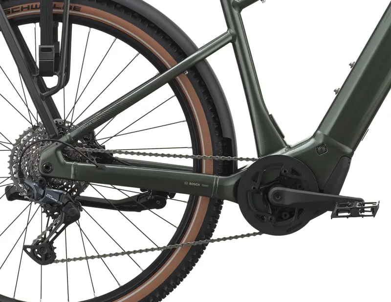 Bergamont Horizon SUV 10 Electric Hybrid Bike 2027 in Kelp Green-4