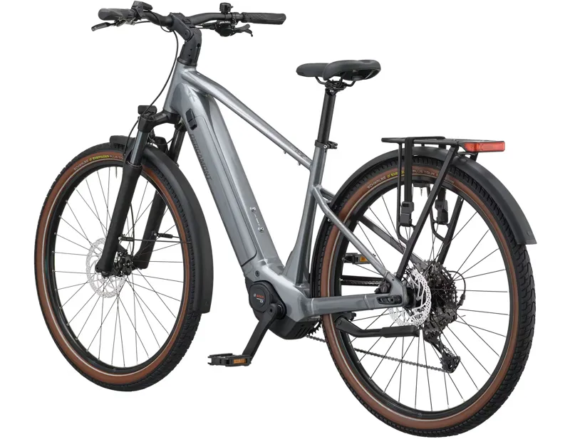 Bergamont Horizon Sport 10 Electric Hybrid Bike 2027 in Chrome Silver-2