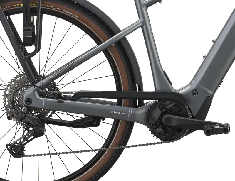 Bergamont Horizon Sport 10 Electric Hybrid Bike 2027 in Chrome Silver-4