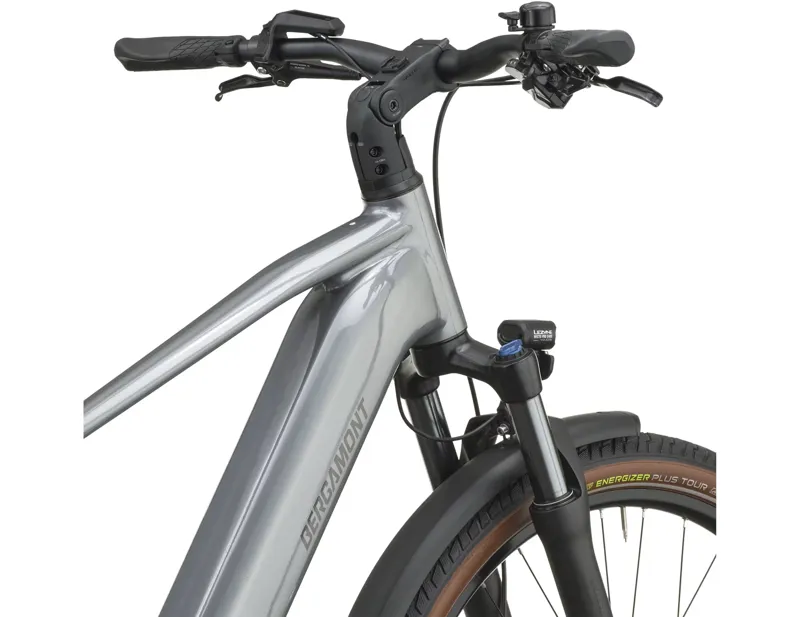 Bergamont Horizon Sport 10 Electric Hybrid Bike 2027 in Chrome Silver-6