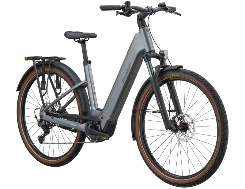 Bergamont Horizon Sport 10 Wave Electric Hybrid Bike 2027 in Chrome Silver-1