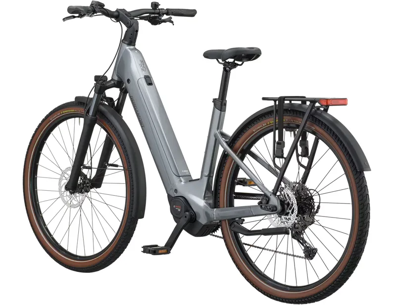 Bergamont Horizon Sport 10 Wave Electric Hybrid Bike 2027 in Chrome Silver-2