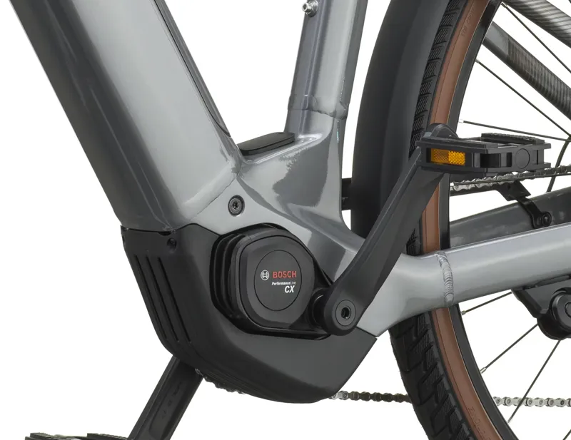 Bergamont Horizon Sport 10 Wave Electric Hybrid Bike 2027 in Chrome Silver-3