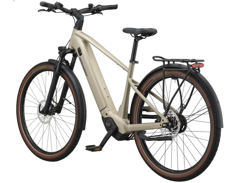 Bergamont Horizon Tour 20 Electric Hybrid Bike 2027 in Champagne Beige-2