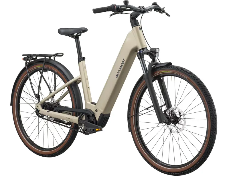 Bergamont Horizon Tour 20 Wave Electric Hybrid Bike 2027 in Champagne Beige-1