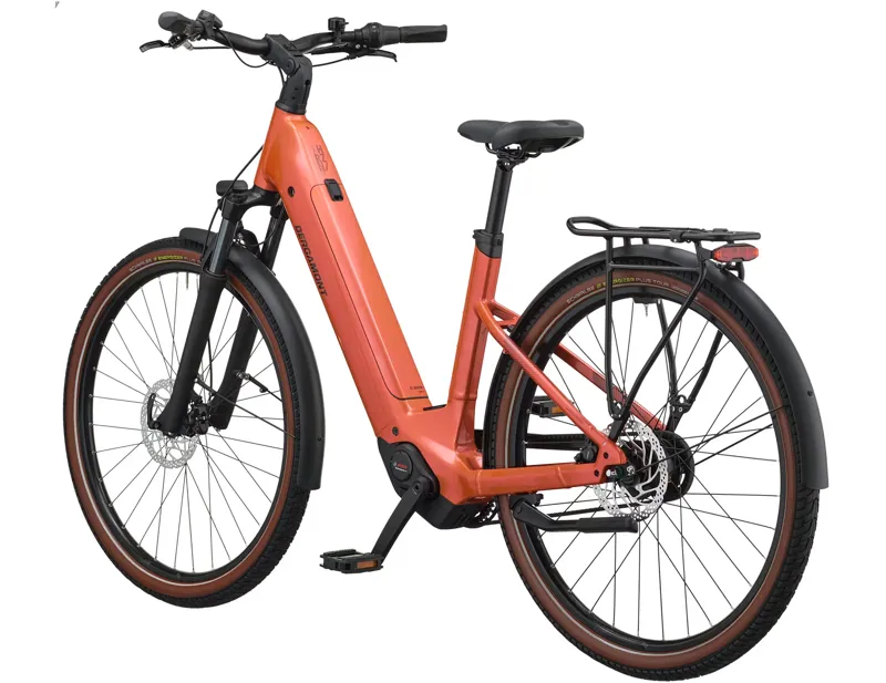 Bergamont Horizon Tour 20 Wave Electric Hybrid Bike 2027 in Siena Red-2