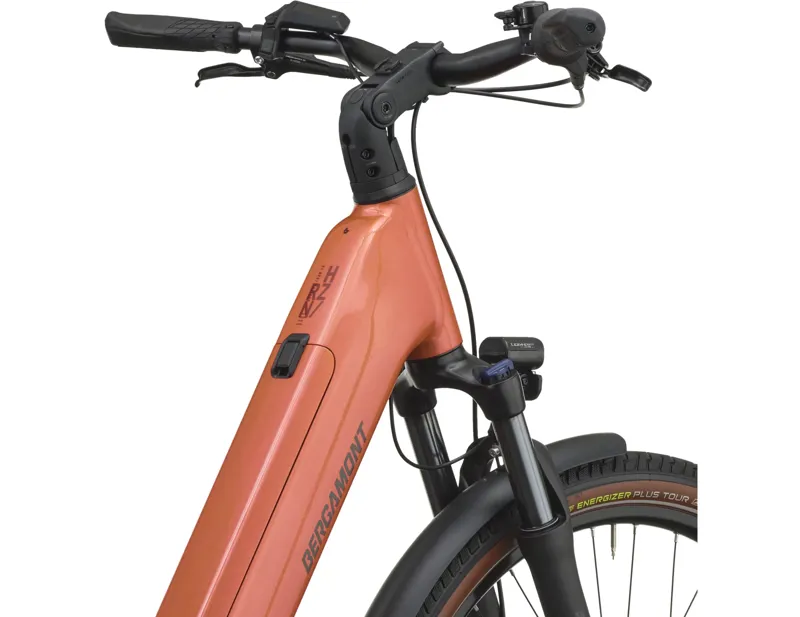 Bergamont Horizon Tour 20 Wave Electric Hybrid Bike 2027 in Siena Red-4