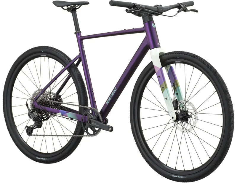 Bergamont Grandurance FB10 Hybrid Bike 2027 in Flaky Purple-1