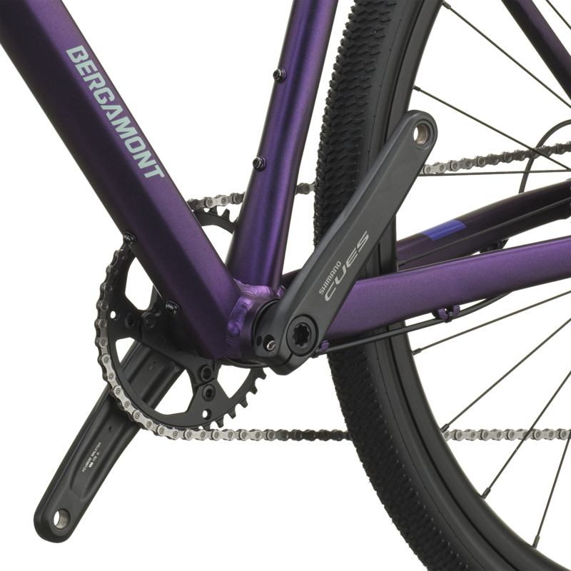 Bergamont Grandurance FB10 Hybrid Bike 2027 in Flaky Purple-5