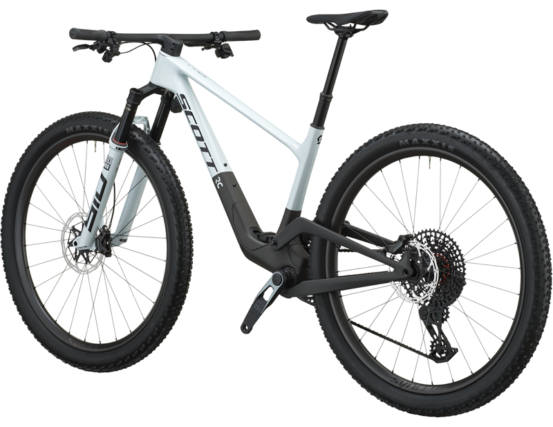 Scott Spark RC World Cup Carbon AXS Full Suspension Mountain Bike 2027 in White-2
