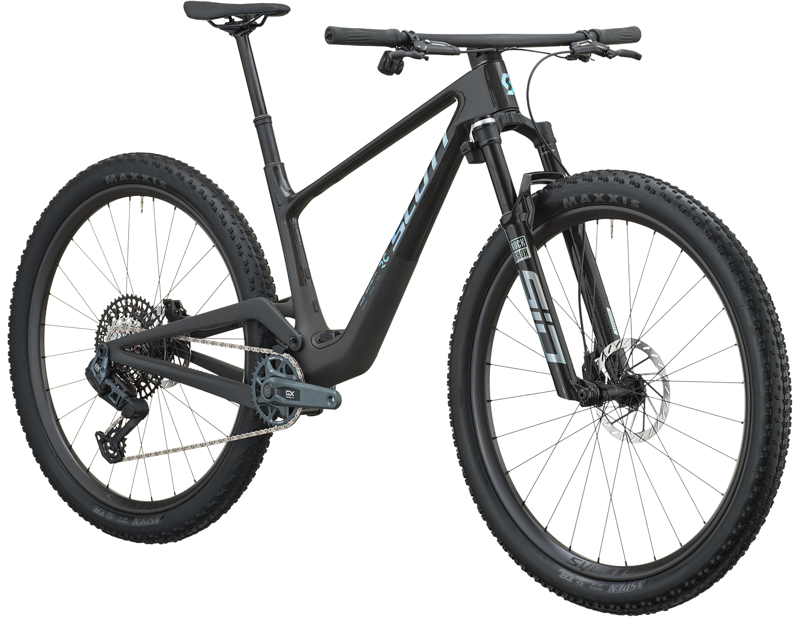 Scott Spark RC Team Issue Full Suspension Mountain Bike 2027 in Carbon Black-1