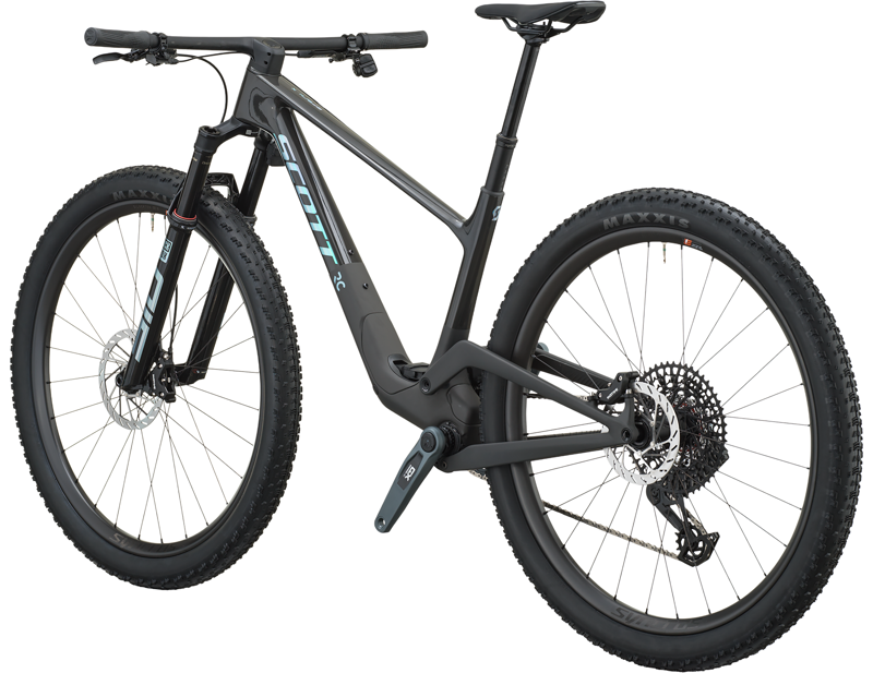 Scott Spark RC Team Issue Full Suspension Mountain Bike 2027 in Carbon Black-2