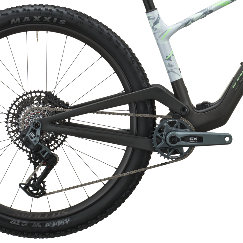 Scott Spark RC Team Issue Full Suspension Mountain Bike 2027 in Dorado Grey/Carbon Black-5
