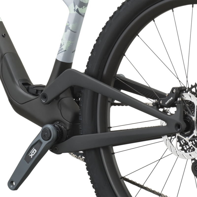 Scott Spark RC Team Issue Full Suspension Mountain Bike 2027 in Dorado Grey/Carbon Black-6