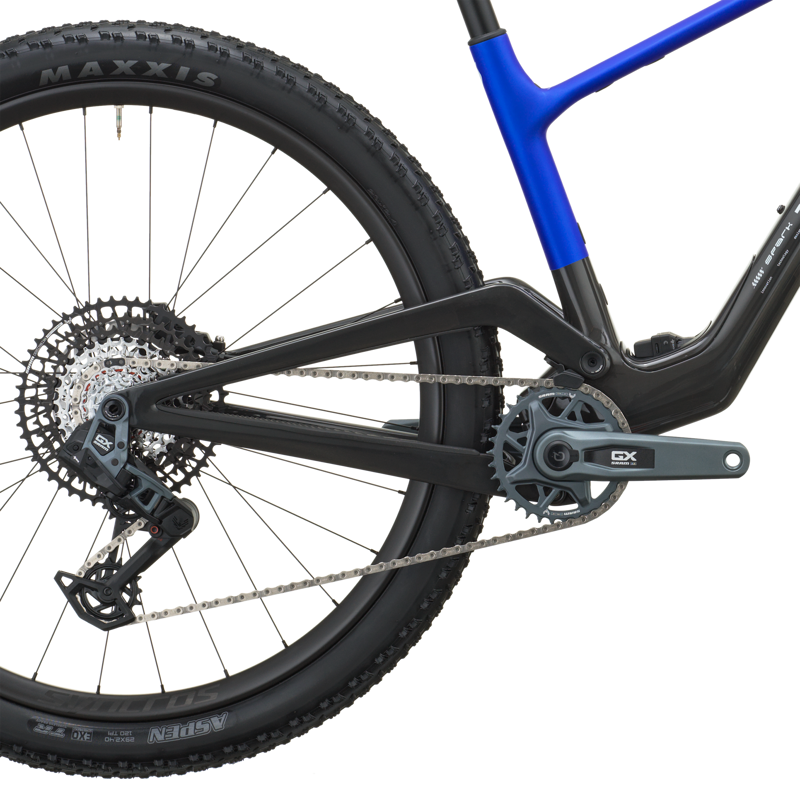 Scott Spark RC Team Issue Full Suspension Mountain Bike 2027 in Ultra Blue/Carbon Black-5