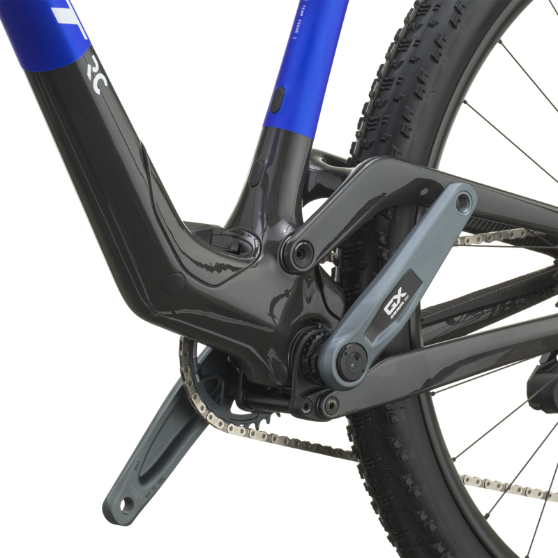 Scott Spark RC Team Issue Full Suspension Mountain Bike 2027 in Ultra Blue/Carbon Black-3