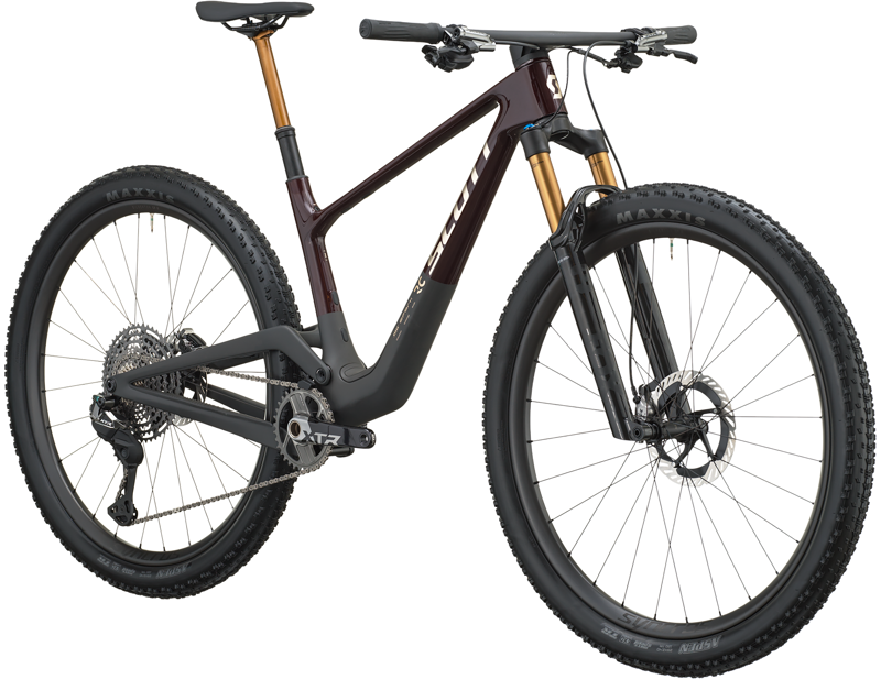 Scott Spark RC Pro 29in Full Suspension Mountain Bike 2027 in Obsidian Purple/Carbon Black-2
