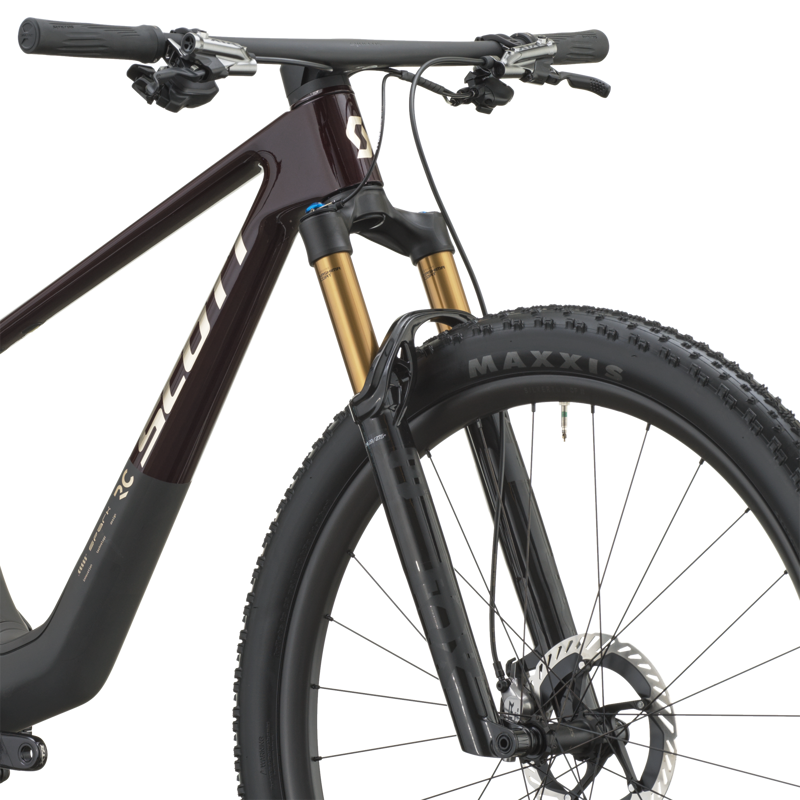 Scott Spark RC Pro 29in Full Suspension Mountain Bike 2027 in Obsidian Purple/Carbon Black-7