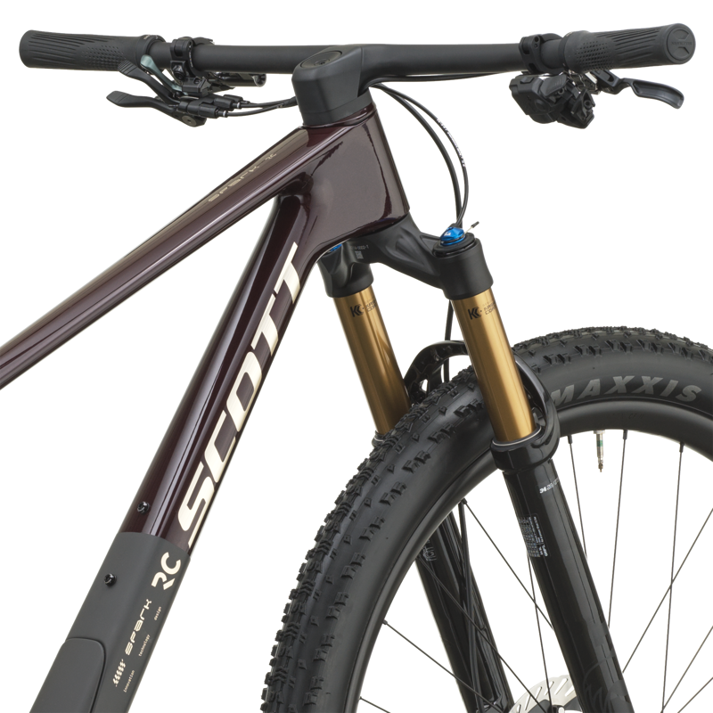 Scott Spark RC Pro 29in Full Suspension Mountain Bike 2027 in Obsidian Purple/Carbon Black-5
