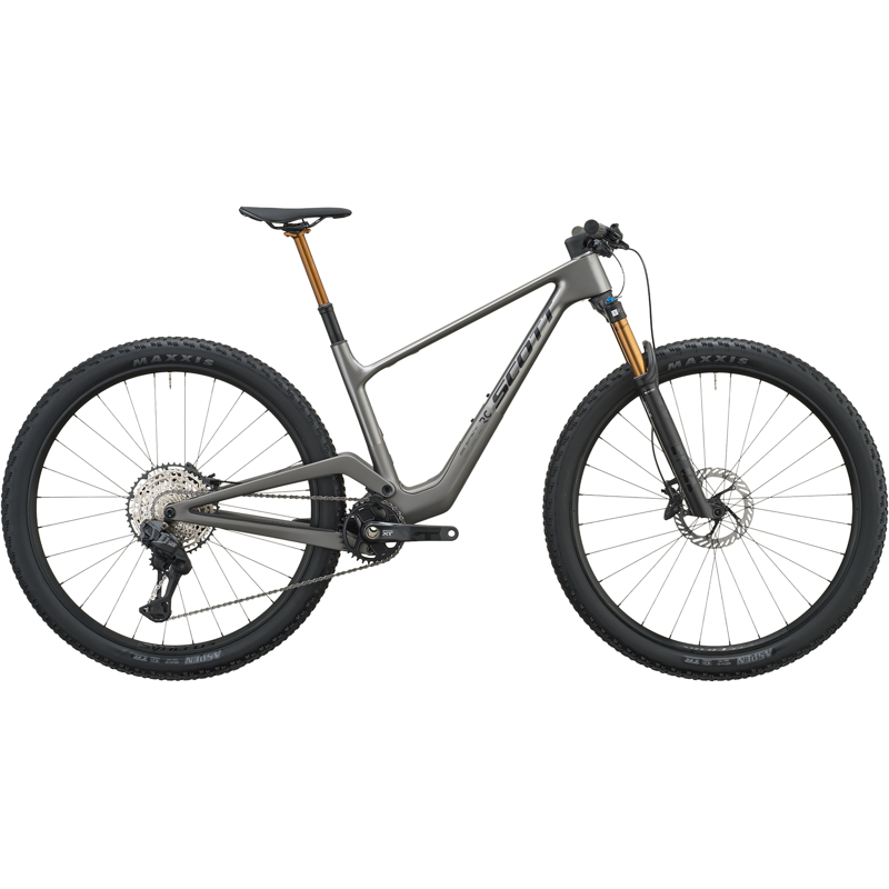Balfes Bikes Scott Spark RC Expert Carbon Di2 Full Suspension Mountain Bike 2027 in Grey | Free postage over £30, £10 off first order, price match & 0% finance.