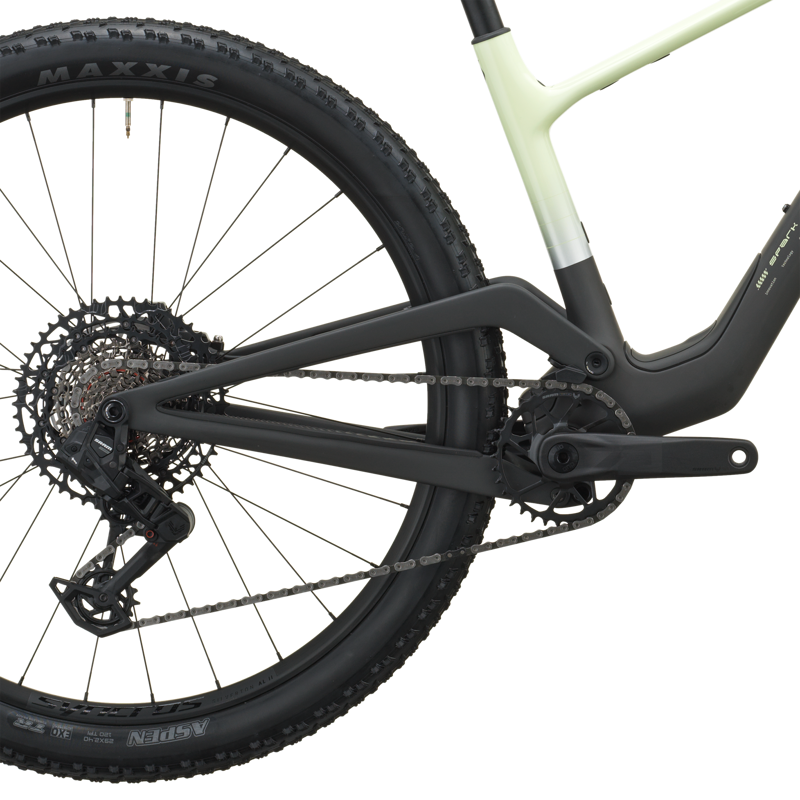 Scott Spark RC Team Full Suspension Mountain Bike 2027 in Cream Green/Carbon Black-4