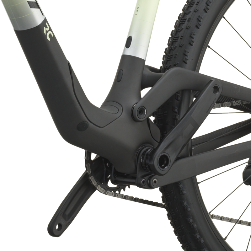 Scott Spark RC Team Full Suspension Mountain Bike 2027 in Cream Green/Carbon Black-6