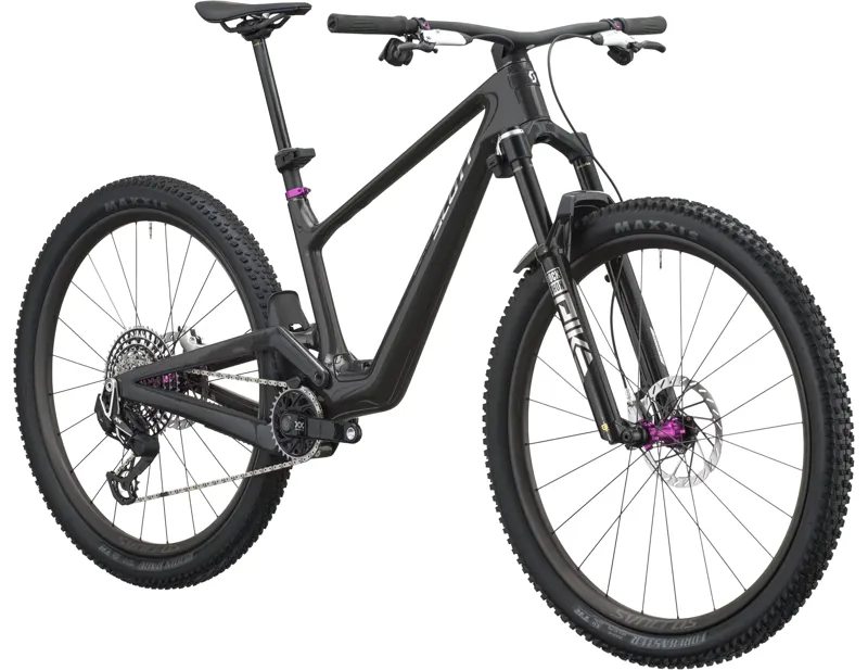 Scott Spark DC Factory Carbon Full Suspension Mountain Bike 2027 in Carbon Black-1