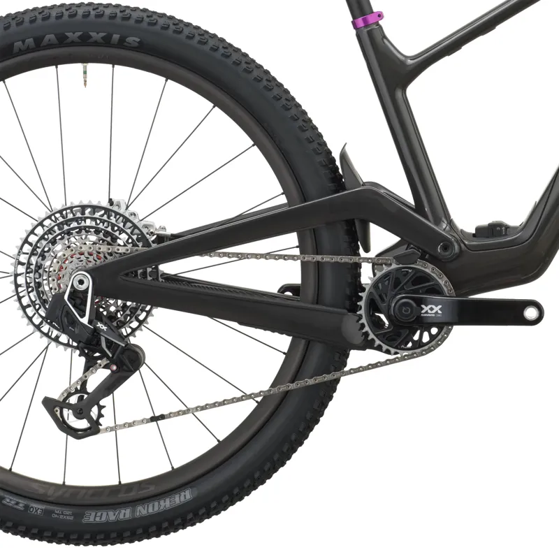 Scott Spark DC Factory Carbon Full Suspension Mountain Bike 2027 in Carbon Black-5