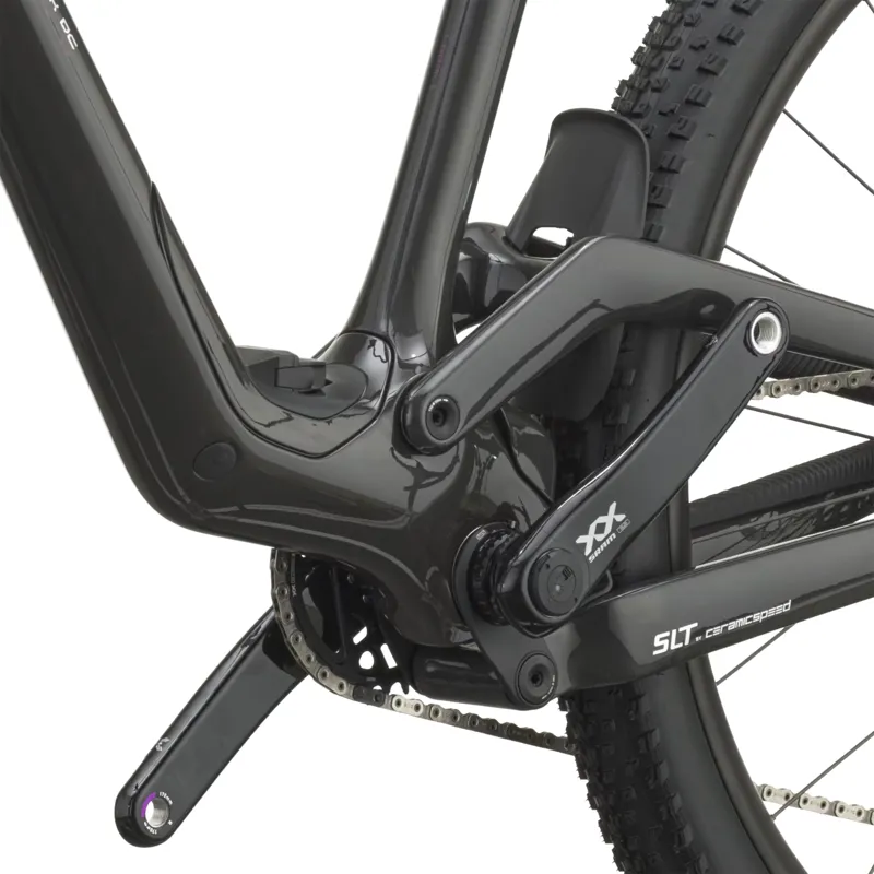 Scott Spark DC Factory Carbon Full Suspension Mountain Bike 2027 in Carbon Black-4