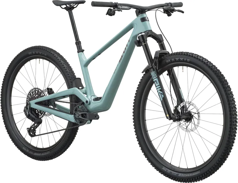 Scott Spark DC 10 Carbon Full Suspension Mountain Bike 2027 in Mist Blue-1